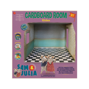 Cardboard house - Kitchen and Shop